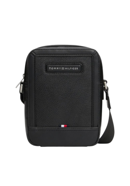 Ανδρική Τσάντα Χιαστί Μαύρη Tommy Hilfiger AM0AM14011-BDS