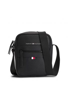 Ανδρική Mini Reporter Τσάντα Μαύρη Tommy Hilfiger AM0AM09504-BDS