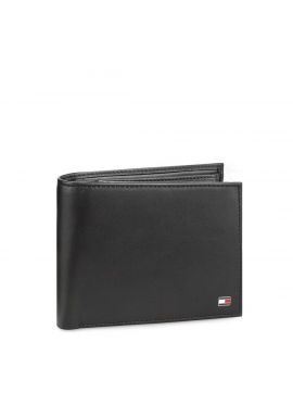 Ανδρικό Δερμάτινο Eton Πορτοφόλι Μαύρο Tommy Hilfiger AM0AM00652-002