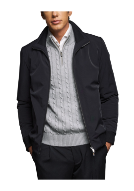 Ανδρικό Μπουφάν Μαύρο Guy Laroche EW242977-1