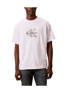 Ανδρικό T-shirt Λευκό Calvin Klein LV04RE815G-YAF