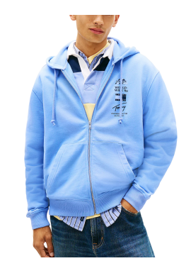 Ανδρική Ζακέτα Γαλάζια Tommy Jeans DM0DM22378-C58