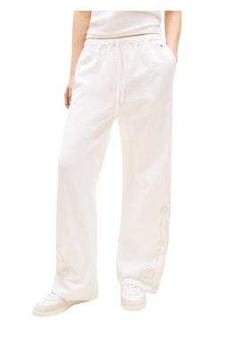 Γυναικείο Παντελόνι Off White Tommy Jeans DW0DW22287-YBH