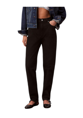 Γυναικείο Mom Τζιν Μαύρο Calvin Klein LV047D843G-TWM