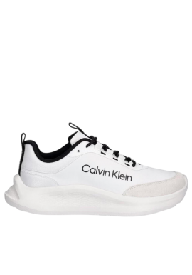 Γυναικεία Δερμάτινα Run Sneakers Λευκά Calvin Klein HW0HW03293-01W