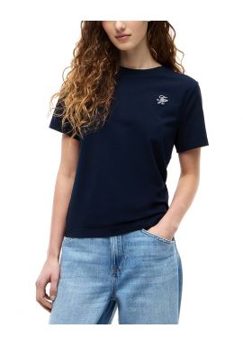 Γυναικείο T-shirt Navy Μπλε Tommy Hilfiger WW0WW49941-C1G