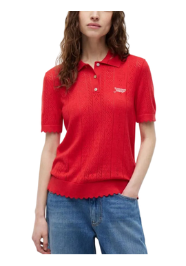 Γυναικείο Polo Κόκκινο Tommy Jeans DW0DW22932-XK9