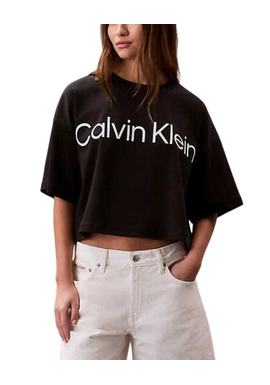 Γυναικείο T-shirt Μαύρο Calvin Klein LV047G839G-UB1