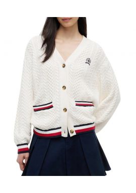 Γυναικεία Ζακέτα Λευκή Tommy Jeans DW0DW22934-YBH