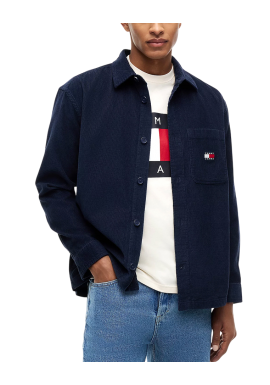 Ανδρικό Κοτλέ Πουκάμισο Navy Μπλε Tommy Jeans DM0DM21698-C1G