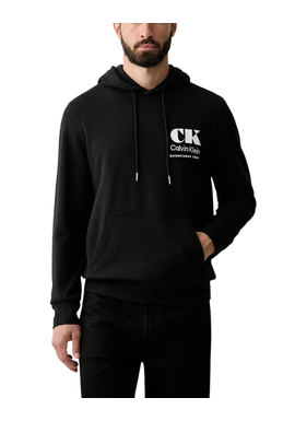 Ανδρικό Φούτερ Μαύρο Calvin Klein LV04RG273G-UB1