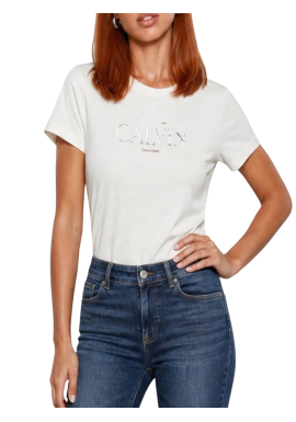 Γυναικείο T-shirt Λευκό Calvin Klein LV047G806G-YAS
