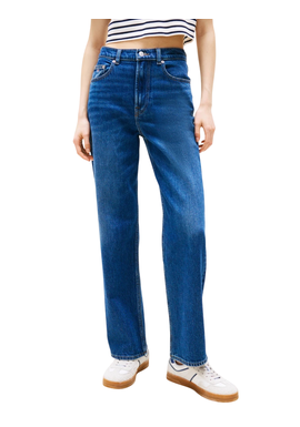 Γυναικείο Slim Straight Τζιν Μπλε Tommy Jeans DW0DW20054-1BK