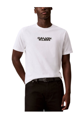 Ανδρικό T-shirt Λευκό Calvin Klein LV04RG834G-YAF