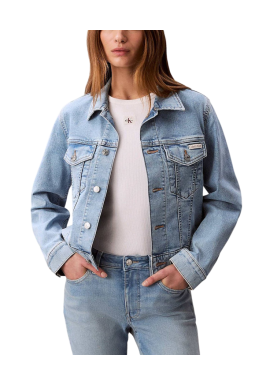 Γυναικείο Τζιν Μπουφάν Γαλάζιο Calvin Klein LV047F672G-1XT