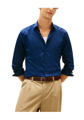 Ανδρικό Πουκάμισο Navy Μπλε Tommy Hilfiger MW0MW42779-DCA