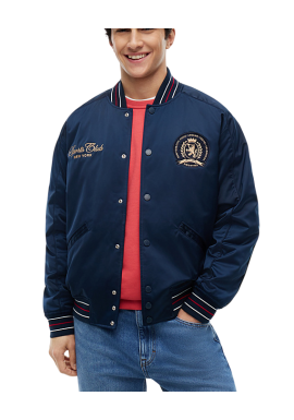 Ανδρικό Souvenir Bomber Μπουφάν Navy Μπλε Tommy Jeans DM0DM23220-C1G