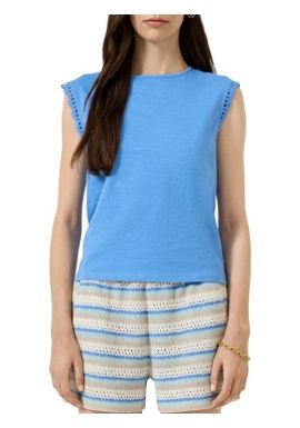 Γυναικείο Αμάνικο T-shirt Μπλε S.Oliver 2180372-5443