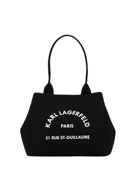Γυναικεία Trapeze Tote Τσάντα Μαύρη Karl Lagerfeld B1W50010-999 Black