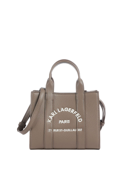Γυναικεία K/Rsg Mini Tote Τσάντα Καφέ Karl Lagerfeld B1W30042-2PR Taupe