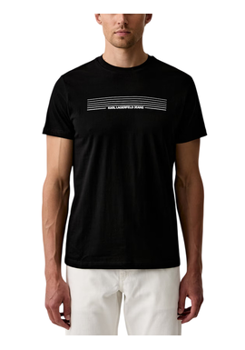 Ανδρικό T-shirt Μαύρο Karl Lagerfeld Jeans B3M17001-999 Black