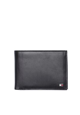 Ανδρικό Δερμάτινο Eton Πορτοφόλι Μαύρο Tommy Hilfiger AM0AM00651-002