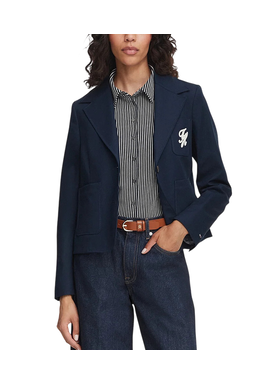 Γυναικείο Σακάκι Navy Μπλε Tommy Hilfiger WW0WW50146-C1G