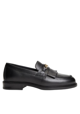 Γυναικεία Δερμάτινα Loafers Μαύρα Tommy Hilfiger FW0FW09668-BDS