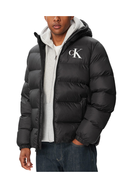 Ανδρικό Μπουφάν Μαύρο Calvin Klein LV04RG513G-UB1