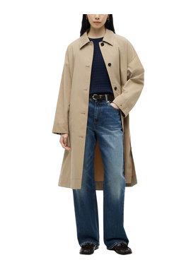 Γυναικεία Καπαρντίνα Μπεζ Tommy Hilfiger WW0WW49842-AEH