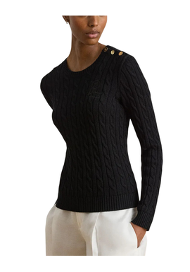 Γυναικείο Πουλόβερ Μαύρο Ralph Lauren 200P14039001-BLACK