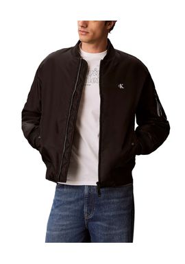 Ανδρικό Bomber Μπουφάν Μαύρο Calvin Klein LV04RG505G-UB1
