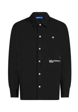 Ανδρικό Μπουφάν Μαύρο Karl Lagerfeld Jeans B3M14006-999 Black