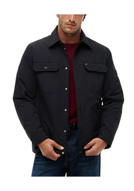 Ανδρικό Μπουφάν Μαύρο Tommy Hilfiger MW0MW44767-BDS