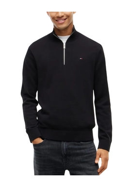 Ανδρικό Πουλόβερ Μαύρο Tommy Jeans DM0DM21654-BDS