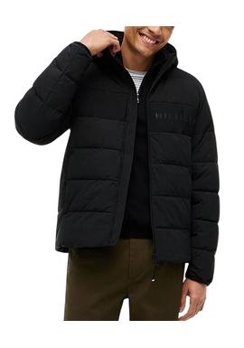 Ανδρικό Μπουφάν Μαύρο Tommy Hilfiger MW0MW45273-BDS