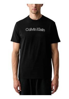 Ανδρικό T-shirt Μαύρο Calvin Klein LV04LH800G-UB1