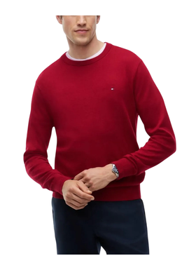Ανδρικό Πουλόβερ Κόκκινο Tommy Hilfiger MW0MW28046-XIT