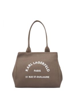 Γυναικεία Trapeze Tote Τσάντα Καφέ Karl Lagerfeld B1W50010-2PR Taupe