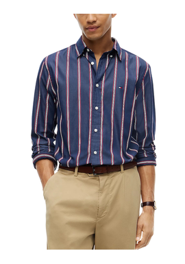 Ανδρικό Πουκάμισο Navy Μπλε Tommy Hilfiger MW0MW44588-0MS