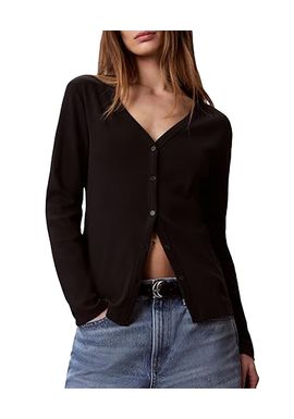 Γυναικεία Ζακέτα Μαύρη Calvin Klein LV047G207G-UB1