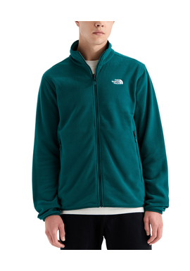 Ανδρική Glacier Fleece Ζακέτα Πετρόλ The North Face NF0A8D0R-N4J1