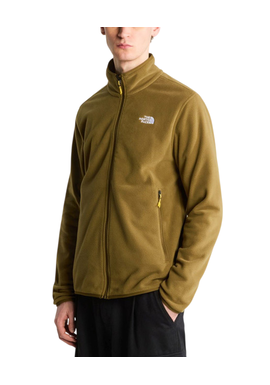 Ανδρική Glacier Fleece Ζακέτα Χακί The North Face NF0A8D0R-2EK1