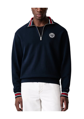 Ανδρικό Φούτερ Navy Μπλε Tommy Jeans DM0DM23585-C1G