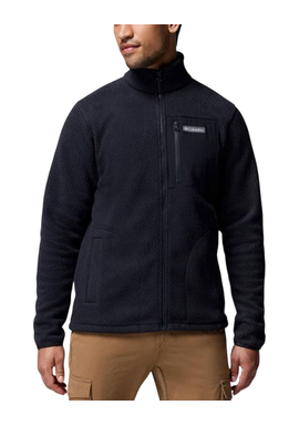 Ανδρική Jasper Ridge Pebbled Fleece Ζακέτα Μαύρη Columbia 2142421-010