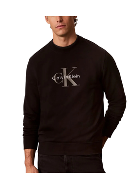 Ανδρικό Φούτερ Μαύρο Calvin Klein LV04RG278G-UB1