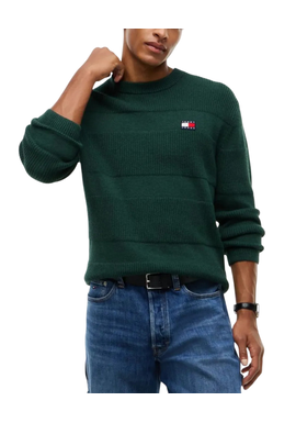 Ανδρικό Πουλόβερ Πράσινο Tommy Jeans DM0DM23571-M2Q