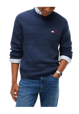 Ανδρικό Πουλόβερ Navy Μπλε Tommy Jeans DM0DM23571-D1B
