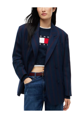 Γυναικείο Collegiate Σακάκι Navy Μπλε Tommy Jeans DW0DW23417-C1G