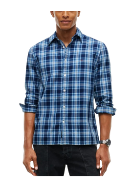 Ανδρικό Πουκάμισο Μπλε Tommy Jeans DM0DM23721-0YM